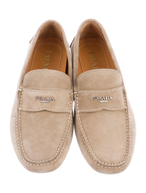 prada suede drivers|prada sole loafer shoes.